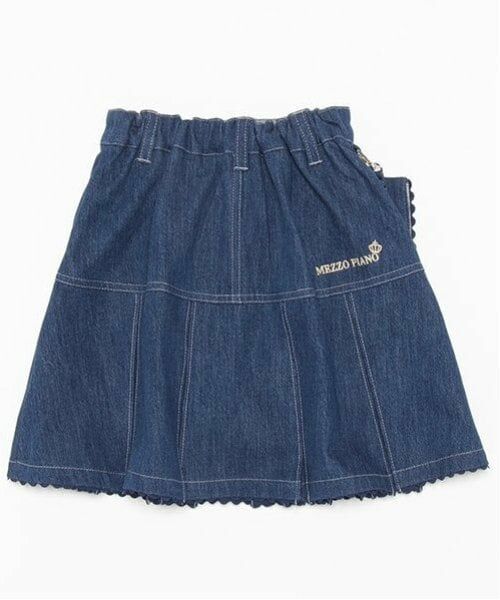 mezzo piano / メゾピアノ ショート・ハーフ・半端丈パンツ | 移動ポケット付　フロントZIP　タックスカパン | 詳細1