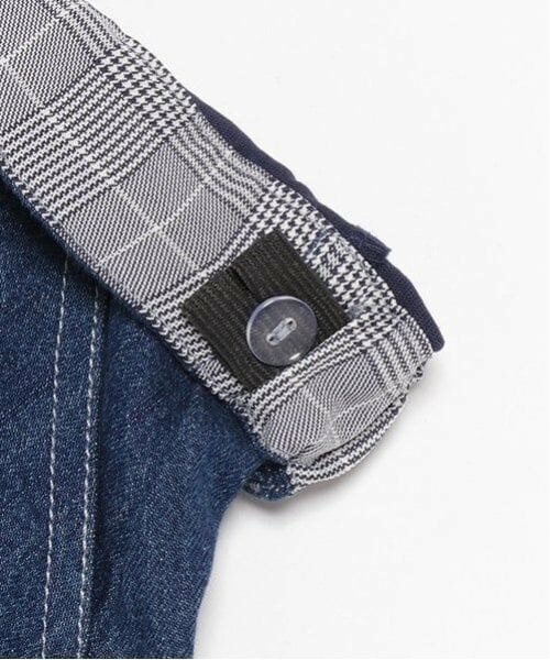 mezzo piano / メゾピアノ ショート・ハーフ・半端丈パンツ | 移動ポケット付　フロントZIP　タックスカパン | 詳細3