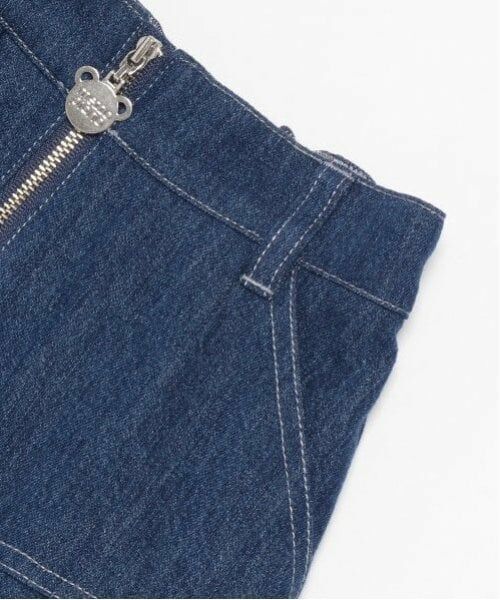 mezzo piano / メゾピアノ ショート・ハーフ・半端丈パンツ | 移動ポケット付　フロントZIP　タックスカパン | 詳細4