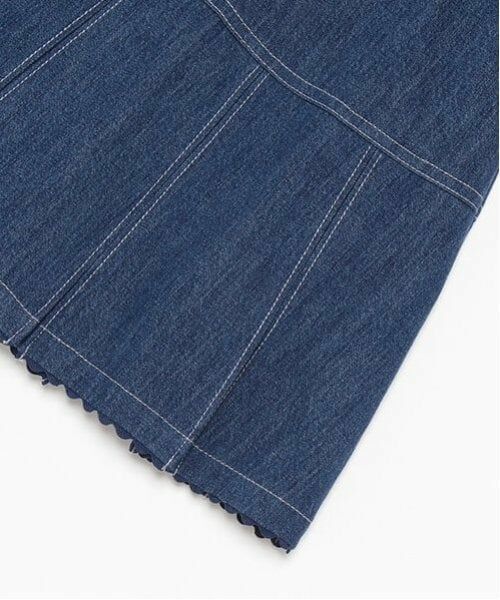 mezzo piano / メゾピアノ ショート・ハーフ・半端丈パンツ | 移動ポケット付　フロントZIP　タックスカパン | 詳細5