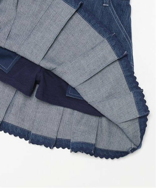 mezzo piano / メゾピアノ ショート・ハーフ・半端丈パンツ | 移動ポケット付　フロントZIP　タックスカパン | 詳細6