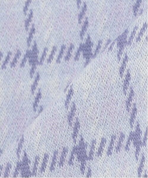 mezzo piano / メゾピアノ ショート・ハーフ・半端丈パンツ | レースアップ　カットジャガードチェック　キュロットスカート | 詳細8