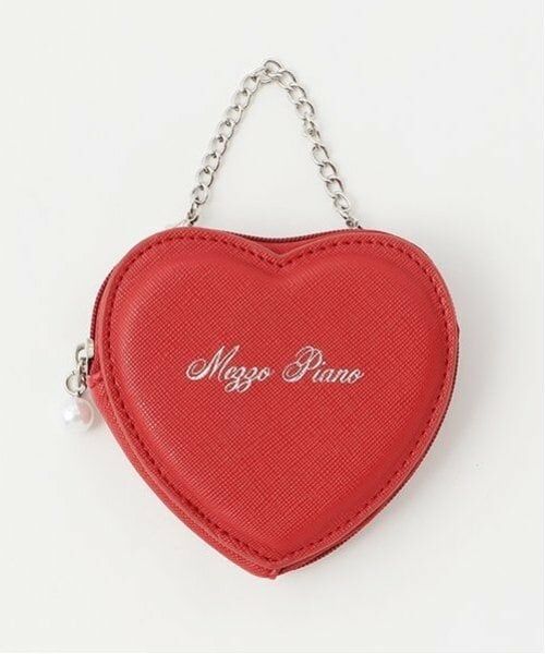 mezzo piano / メゾピアノ ミニ・ひざ丈スカート | ハートポーチつき アコーディオン2段プリーツスカート | 詳細9