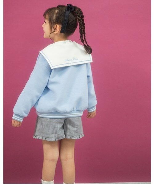 mezzo piano / メゾピアノ ショート・ハーフ・半端丈パンツ | クマチャームつき　グレンチェックショートパンツ | 詳細1