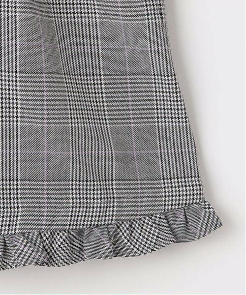 mezzo piano / メゾピアノ ショート・ハーフ・半端丈パンツ | クマチャームつき　グレンチェックショートパンツ | 詳細10
