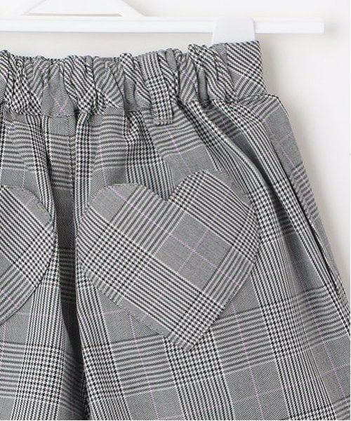 mezzo piano / メゾピアノ ショート・ハーフ・半端丈パンツ | クマチャームつき　グレンチェックショートパンツ | 詳細11