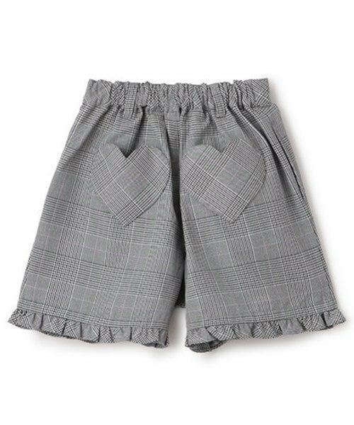 mezzo piano / メゾピアノ ショート・ハーフ・半端丈パンツ | クマチャームつき　グレンチェックショートパンツ | 詳細5