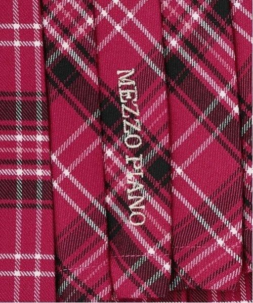 mezzo piano / メゾピアノ ショート・ハーフ・半端丈パンツ | サイド2段チェック プリーツスカパン | 詳細9