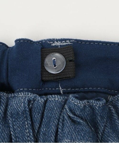 mezzo piano / メゾピアノ その他パンツ | リボン刺しゅう　カットデニム　レギパン | 詳細3