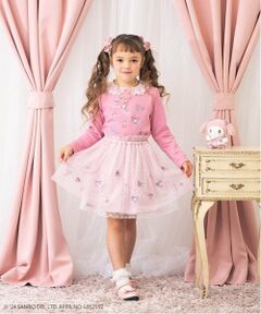 mezzo piano / メゾピアノ ミニ・ひざ丈スカート | 【おめかしマイメロディ】チュールスカート