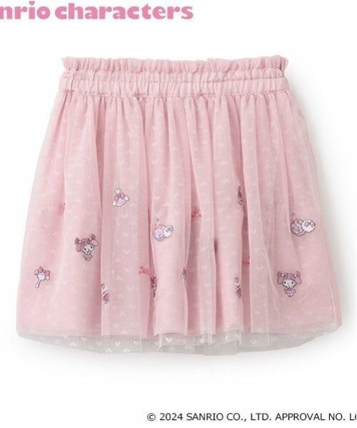 mezzo piano / メゾピアノ ミニ・ひざ丈スカート | 【おめかしマイメロディ】チュールスカート | 詳細5