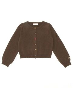 mezzo piano / メゾピアノ カーディガン・ボレロ | チョコボタン　カーディガン