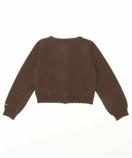 mezzo piano / メゾピアノ カーディガン・ボレロ | チョコボタン　カーディガン | 詳細1