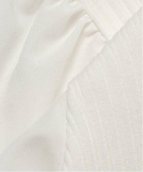 mezzo piano / メゾピアノ シャツ・ブラウス | ボウタイ　テレコブラウス | 詳細7