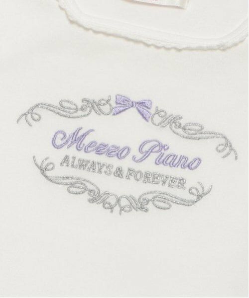 mezzo piano / メゾピアノ Tシャツ | セーラーニットベスト　＆長袖Tシャツ　セット | 詳細8