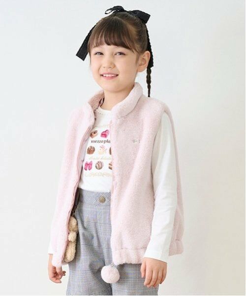 mezzo piano / メゾピアノ Tシャツ | アソートチョコBOX　長袖Tシャツ | 詳細4