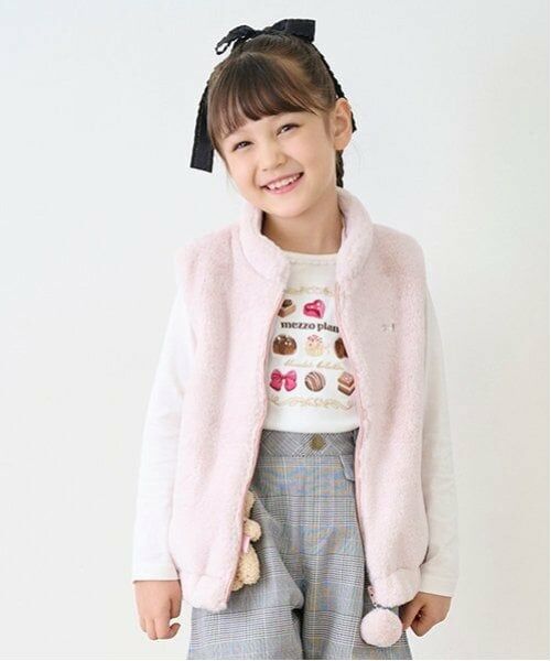 mezzo piano / メゾピアノ Tシャツ | アソートチョコBOX　長袖Tシャツ | 詳細6