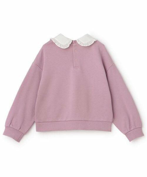 mezzo piano / メゾピアノ スウェット | カレッジ刺しゅう　衿つきトレーナー | 詳細6