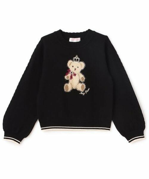 mezzo piano / メゾピアノ ニット・セーター | テディベア　ニットプルオーバー | 詳細5