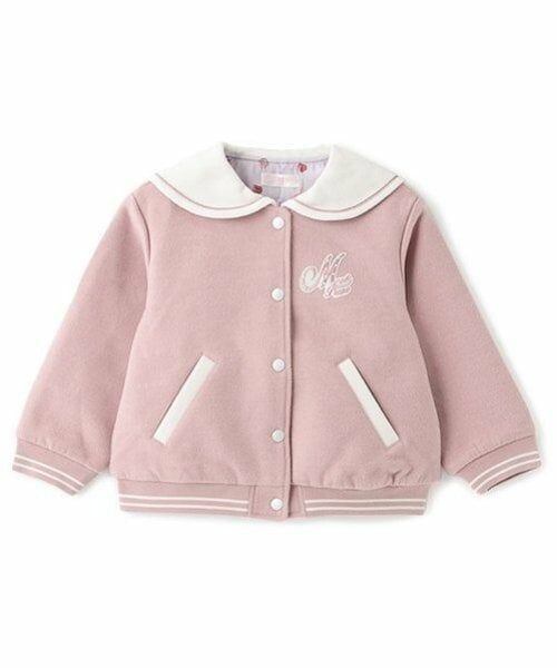 mezzo piano / メゾピアノ ブルゾン | セーラー　スタジャン（ピンク）