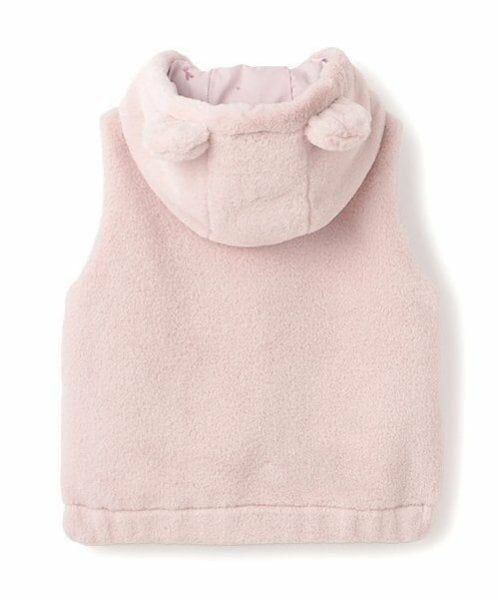 mezzo piano / メゾピアノ ダウンジャケット・ベスト | くま耳　フェイクファー　ベスト | 詳細10