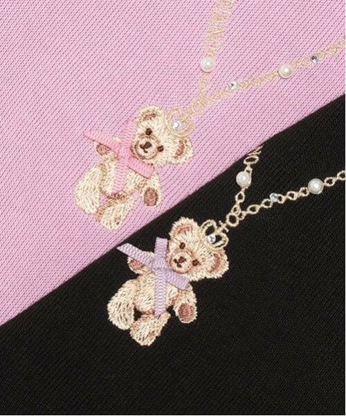 mezzo piano / メゾピアノ ミニ丈・ひざ丈ワンピース | チェックチュール　ドッキングワンピース | 詳細3