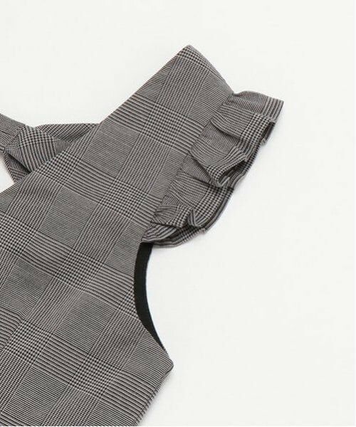 mezzo piano / メゾピアノ ミニ丈・ひざ丈ワンピース | 王冠刺繍　ジャンパースカート | 詳細3