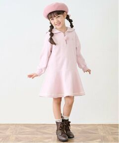 mezzo piano / メゾピアノ ミニ丈・ひざ丈ワンピース | くま耳セーラー　カットワンピース