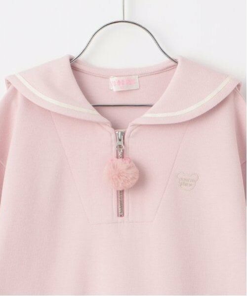 mezzo piano / メゾピアノ ミニ丈・ひざ丈ワンピース | くま耳セーラー　カットワンピース | 詳細6