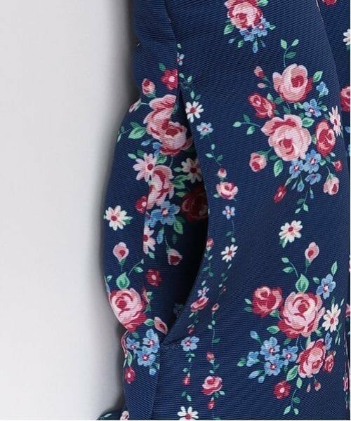 mezzo piano / メゾピアノ ミニ丈・ひざ丈ワンピース | 35th　バラ柄ドッキングワンピース＆ボレロセット | 詳細11