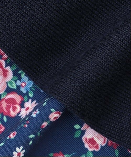 mezzo piano / メゾピアノ ミニ丈・ひざ丈ワンピース | 35th　バラ柄ドッキングワンピース＆ボレロセット | 詳細15