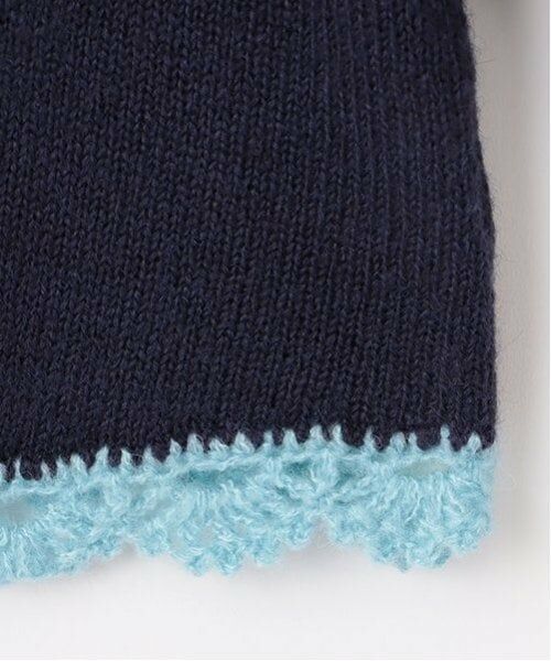 mezzo piano / メゾピアノ ミニ丈・ひざ丈ワンピース | 35th　バラ柄ドッキングワンピース＆ボレロセット | 詳細16