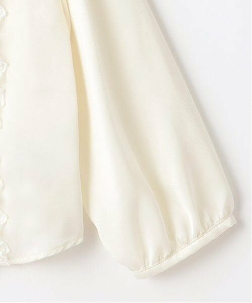 mezzo piano / メゾピアノ セットアップ | 35th ツィードジャケット&バラ柄スカート セットアップ | 詳細11