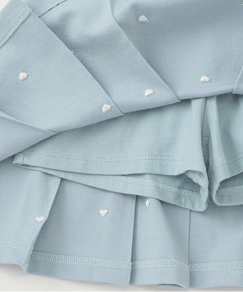 mezzo piano / メゾピアノ パーカー | 短丈ZIPパーカ　＆半袖Tシャツ　セットアップ | 詳細15