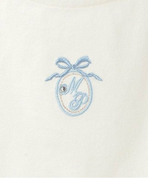 mezzo piano / メゾピアノ パーカー | 短丈ZIPパーカ　＆半袖Tシャツ　セットアップ | 詳細7