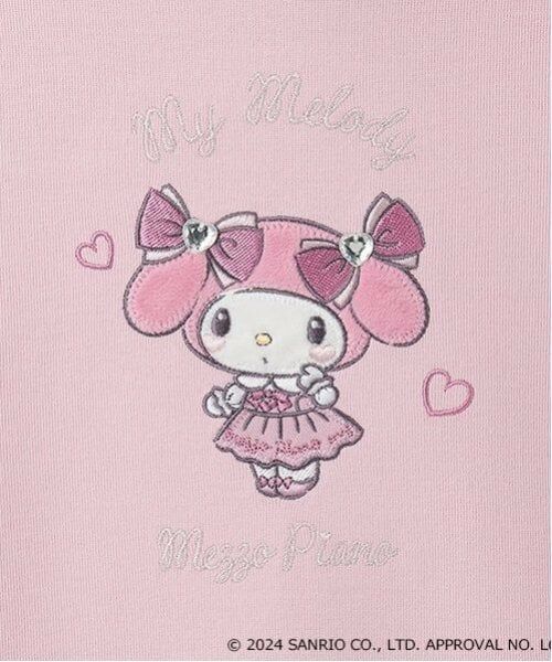 mezzo piano / メゾピアノ ミニ丈・ひざ丈ワンピース | 【おめかしマイメロディ】裾プリーツ　パーカワンピース | 詳細8