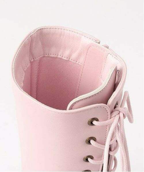 mezzo piano / メゾピアノ ブーツ(ショート丈) | 後ろ編み上げ ロングブーツ | 詳細16