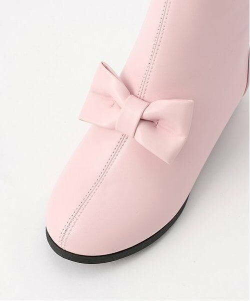 mezzo piano / メゾピアノ ブーツ(ショート丈) | 後ろ編み上げ ロングブーツ | 詳細17