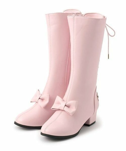 mezzo piano / メゾピアノ ブーツ(ショート丈) | 後ろ編み上げ ロングブーツ | 詳細28