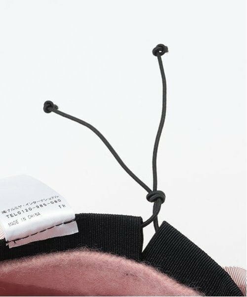 mezzo piano / メゾピアノ ハンチング・キャスケット・ベレー帽 | 後ろリボン　バスクベレー帽 | 詳細10