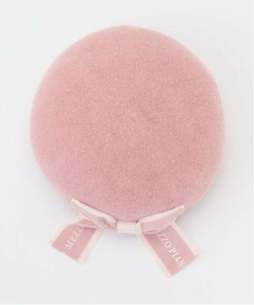 mezzo piano / メゾピアノ ハンチング・キャスケット・ベレー帽 | 後ろリボン　バスクベレー帽 | 詳細11