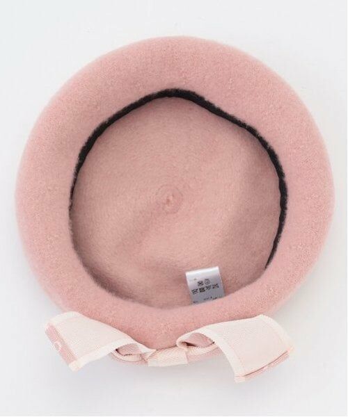 mezzo piano / メゾピアノ ハンチング・キャスケット・ベレー帽 | 後ろリボン　バスクベレー帽 | 詳細12