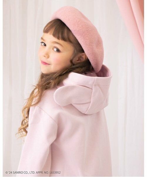 mezzo piano / メゾピアノ ハンチング・キャスケット・ベレー帽 | 後ろリボン　バスクベレー帽 | 詳細3