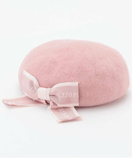 mezzo piano / メゾピアノ ハンチング・キャスケット・ベレー帽 | 後ろリボン　バスクベレー帽 | 詳細8