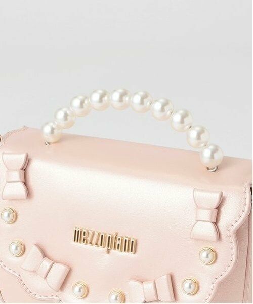 mezzo piano / メゾピアノ ハンドバッグ | パールハンドバッグ | 詳細2