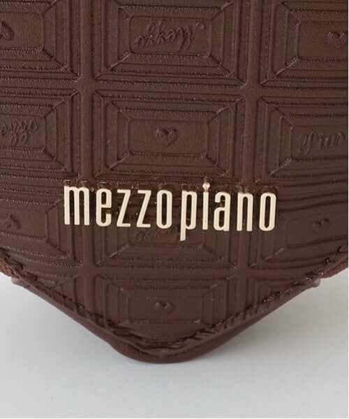mezzo piano / メゾピアノ ショルダーバッグ | チョコ柄ハート　ショルダーバッグ | 詳細5
