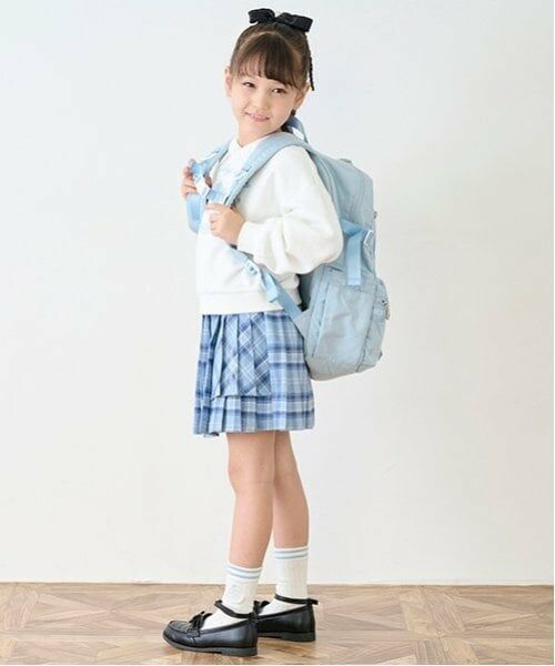 mezzo piano / メゾピアノ リュック・バックパック | ハートポーチつき　ロゴリボン　ナイロンリュック　大 | 詳細3