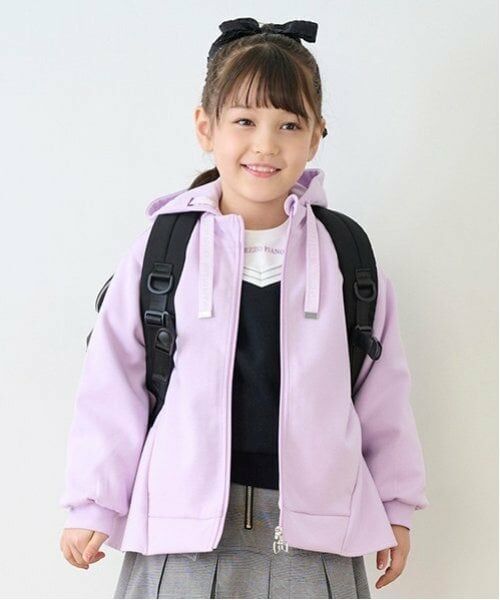 mezzo piano / メゾピアノ リュック・バックパック | ハートポーチつき　ロゴリボン　ナイロンリュック　大 | 詳細5