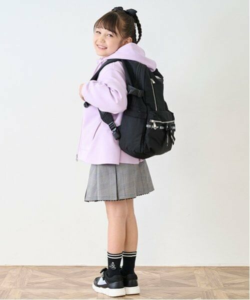 mezzo piano / メゾピアノ リュック・バックパック | ハートポーチつき　ロゴリボン　ナイロンリュック　大 | 詳細6