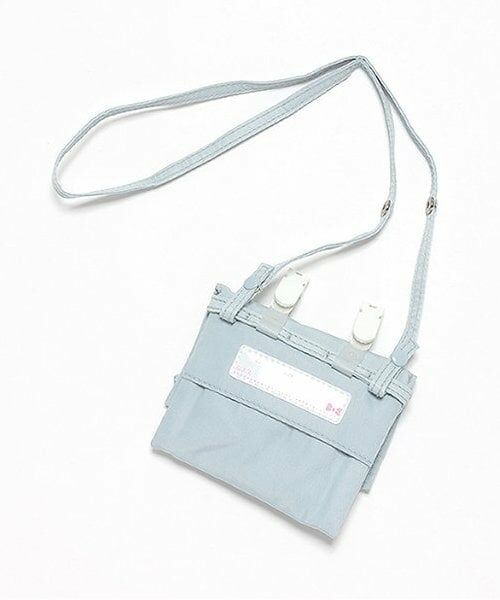 mezzo piano / メゾピアノ ポーチ | ロゴリボン　ショルダーつき　移動ポケット | 詳細1